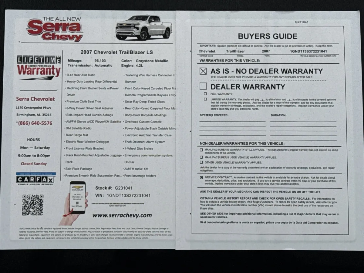 2006 Chevrolet Trailblazer LS thumbnail 10