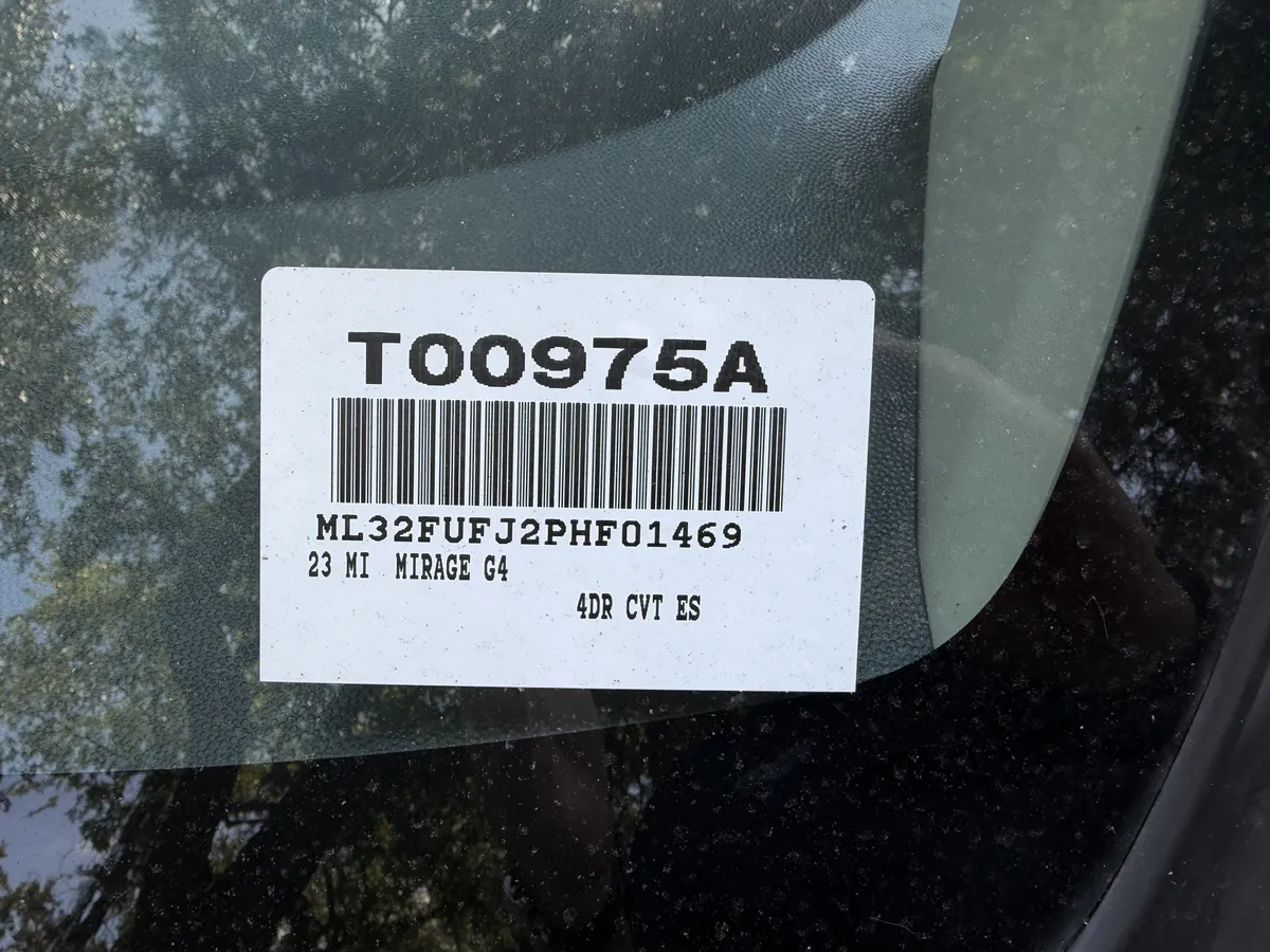2023 Mitsubishi Mirage G4 ES thumbnail 32